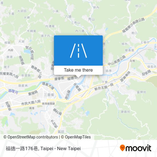 福德一路176巷地圖