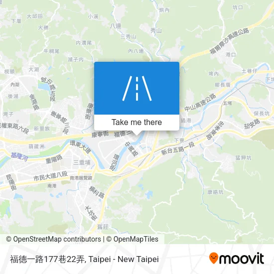 福德一路177巷22弄地圖