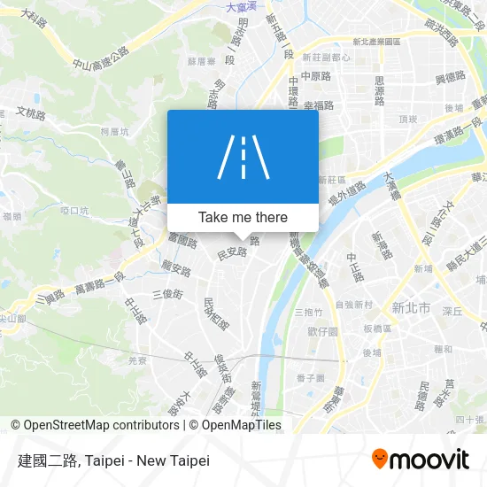 建國二路 map