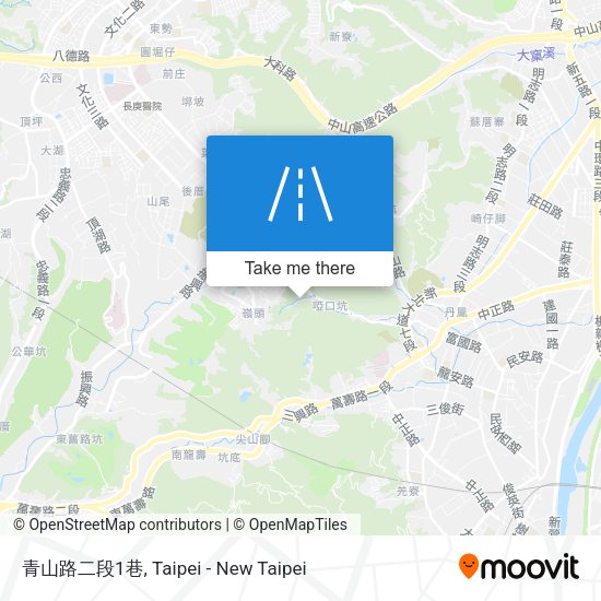 青山路二段1巷地圖