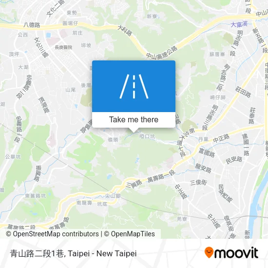 青山路二段1巷 map