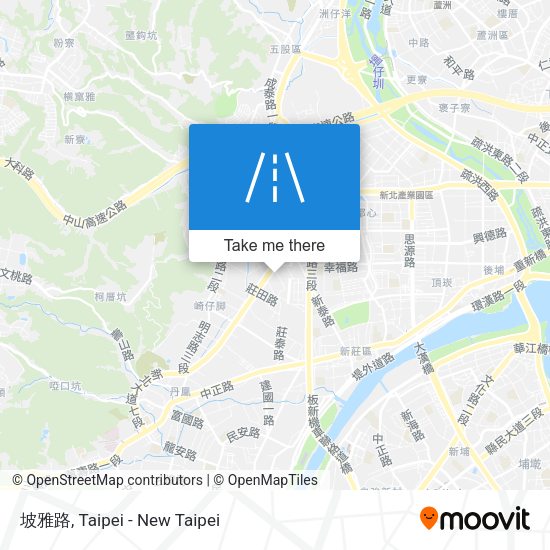 坡雅路 map