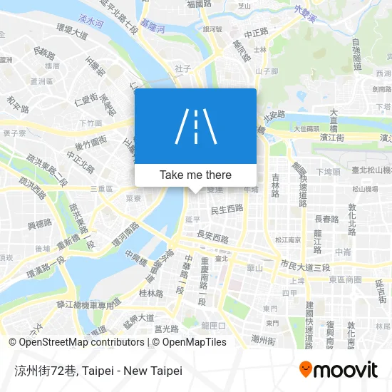 涼州街72巷地圖