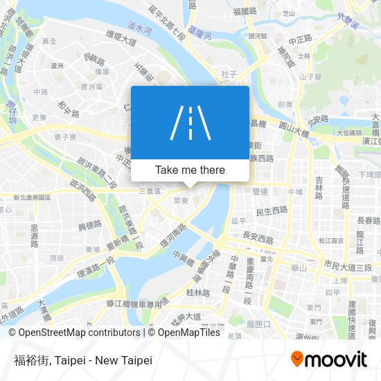福裕街地圖