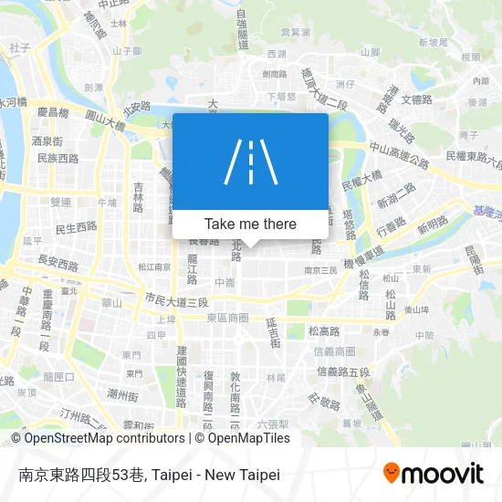 南京東路四段53巷地圖