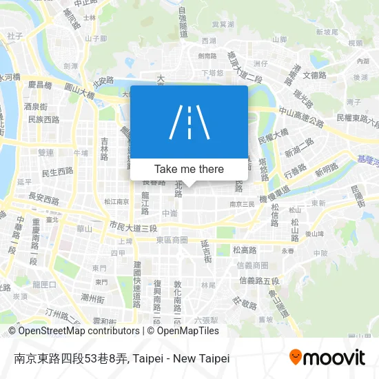 南京東路四段53巷8弄地圖