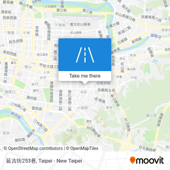 延吉街253巷 map