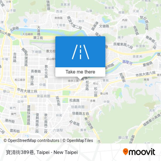 寶清街389巷地圖