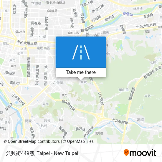 吳興街449巷 map