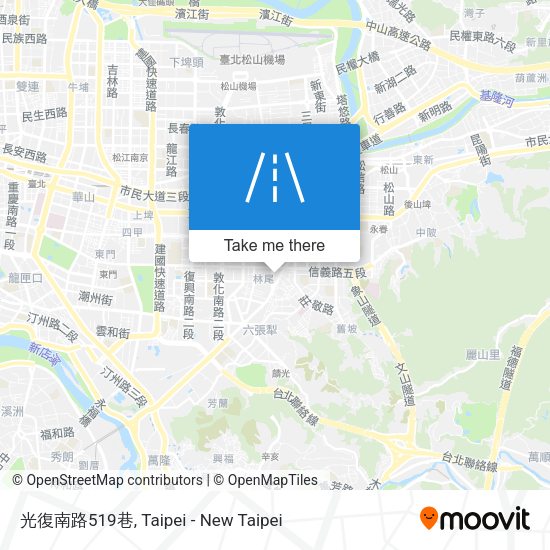 光復南路519巷 map