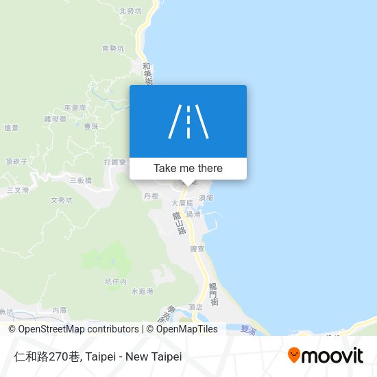 仁和路270巷地圖