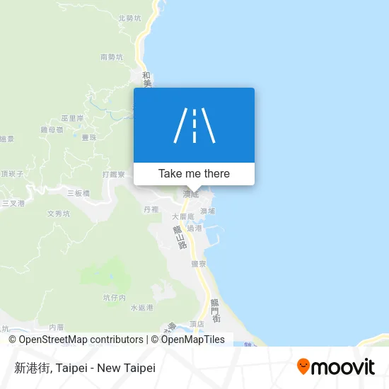新港街 map