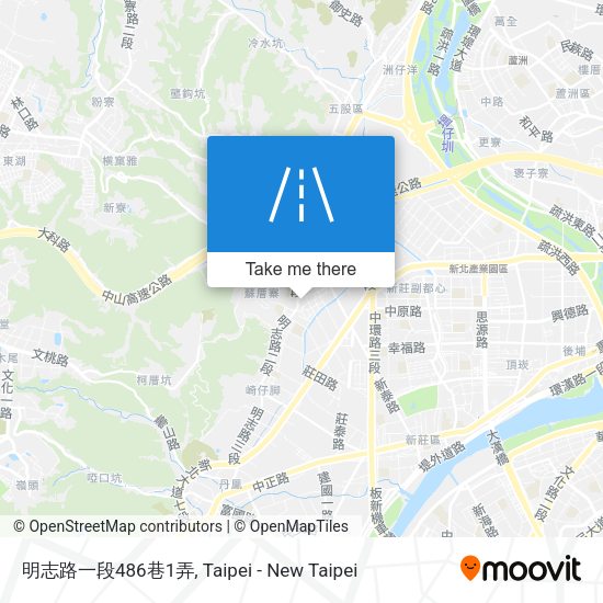 明志路一段486巷1弄地圖