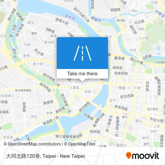 大同北路120巷地圖