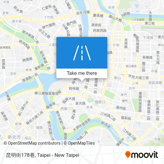 昆明街178巷 map