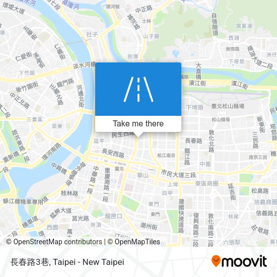 長春路3巷 map