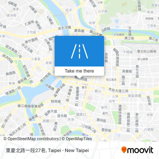 重慶北路一段27巷 map