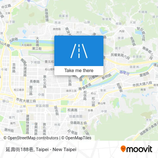 延壽街188巷地圖