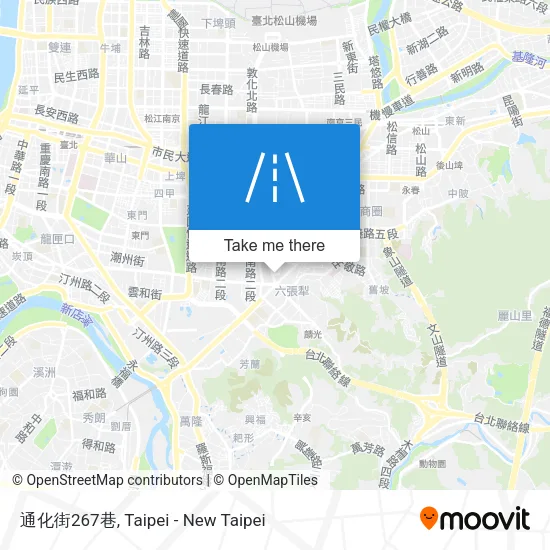 通化街267巷地圖