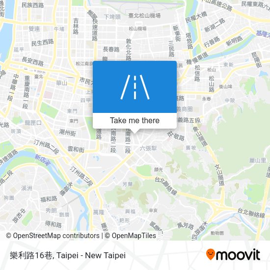 樂利路16巷 map