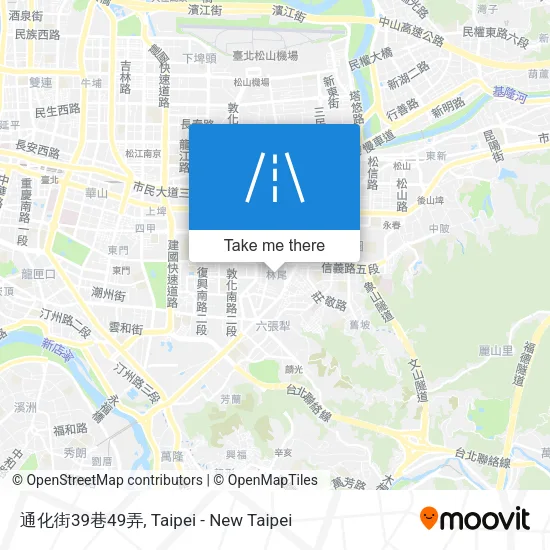 通化街39巷49弄地圖