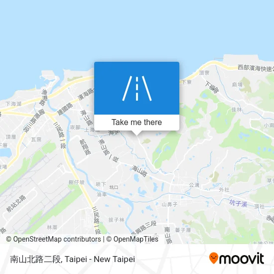 南山北路二段 map