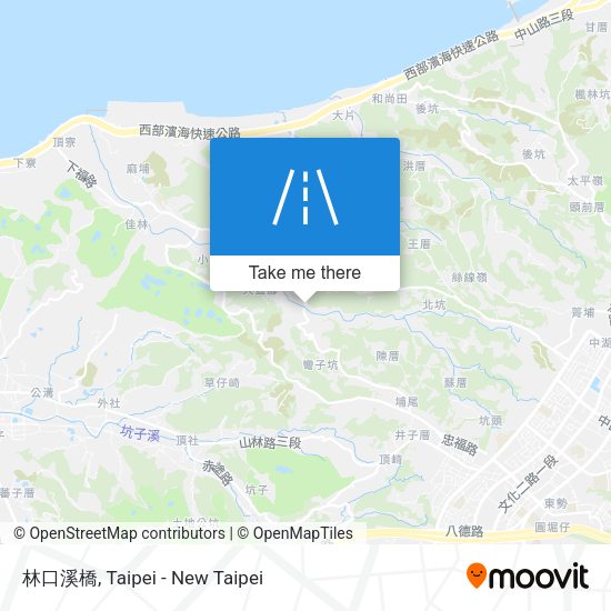 林口溪橋地圖