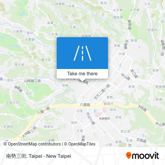 南勢三街地圖