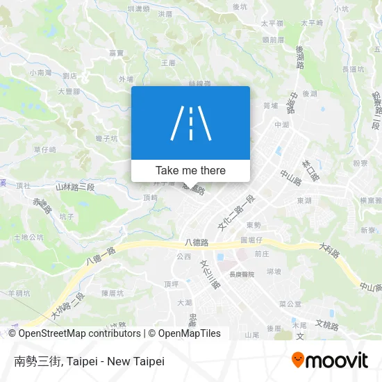 南勢三街地圖