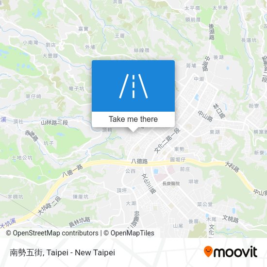 南勢五街 map