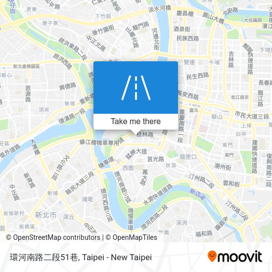 環河南路二段51巷地圖
