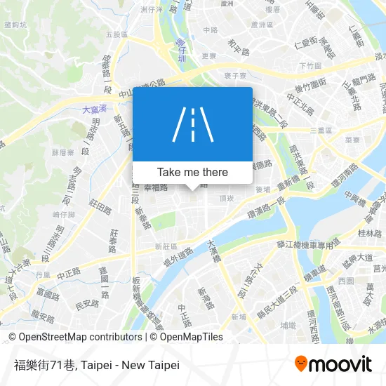 福樂街71巷 map