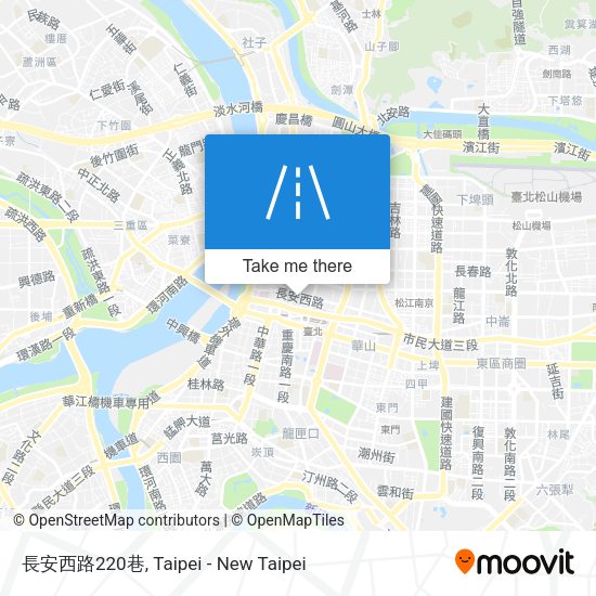 長安西路220巷 map