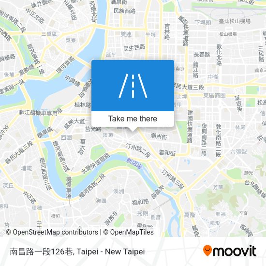 南昌路一段126巷 map