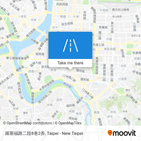 羅斯福路二段8巷2弄地圖