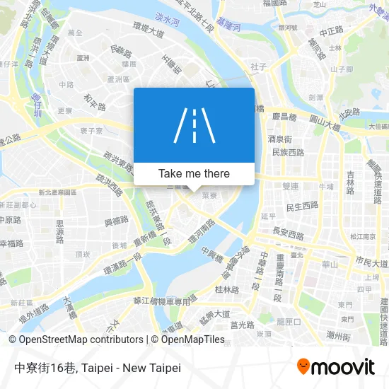中寮街16巷 map