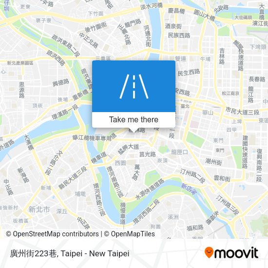 廣州街223巷 map