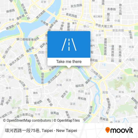 環河西路一段75巷 map