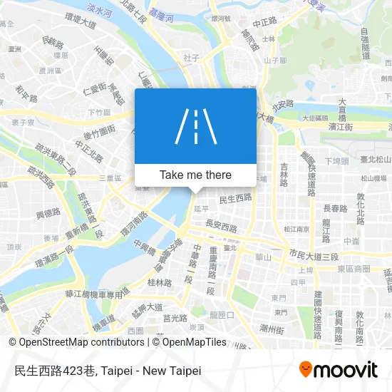 民生西路423巷 map