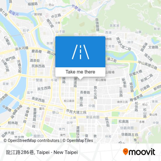 龍江路286巷 map