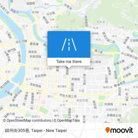 錦州街305巷地圖