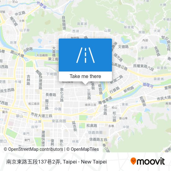 南京東路五段137巷2弄地圖