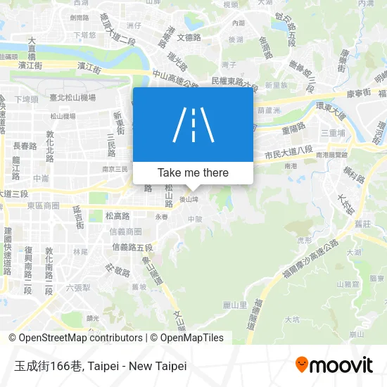 玉成街166巷地圖