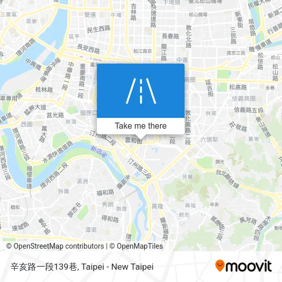 辛亥路一段139巷地圖
