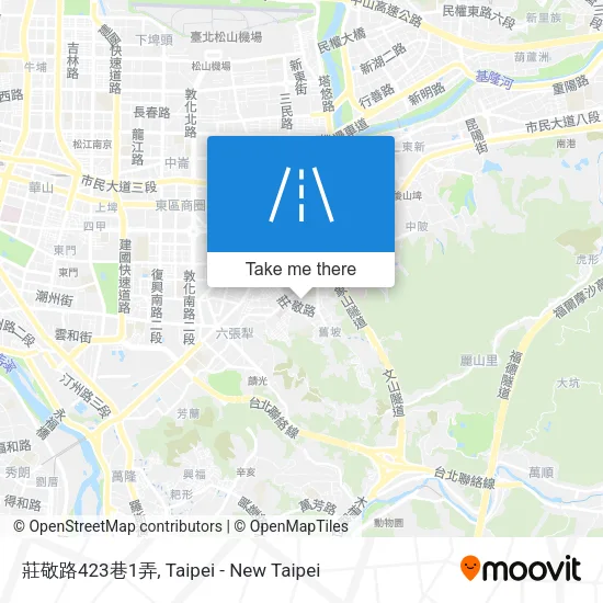 莊敬路423巷1弄地圖