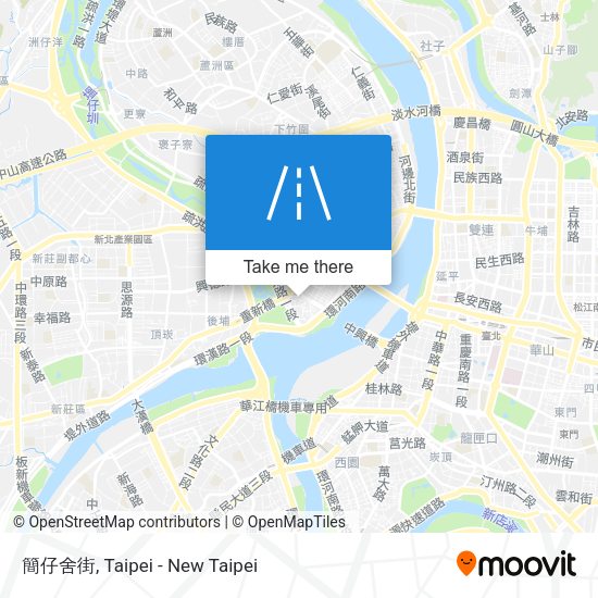 簡仔舍街地圖
