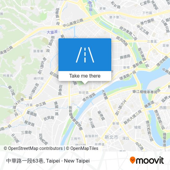 中華路一段63巷 map