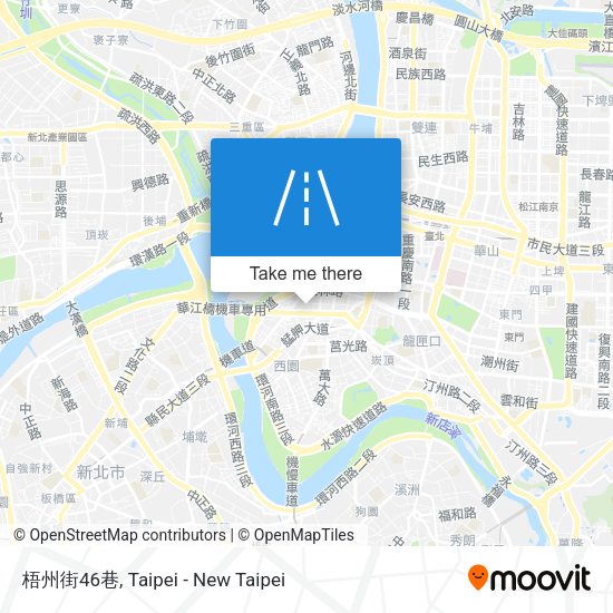 梧州街46巷地圖