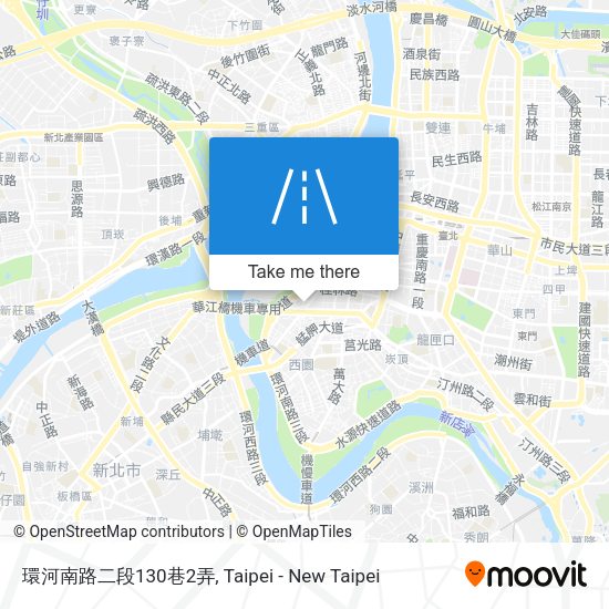 環河南路二段130巷2弄地圖
