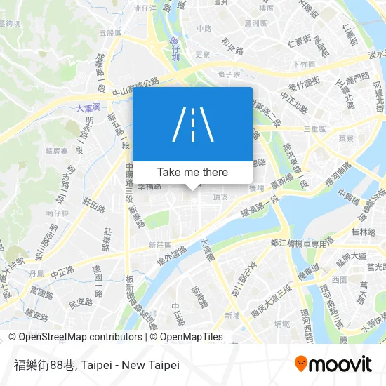 福樂街88巷地圖